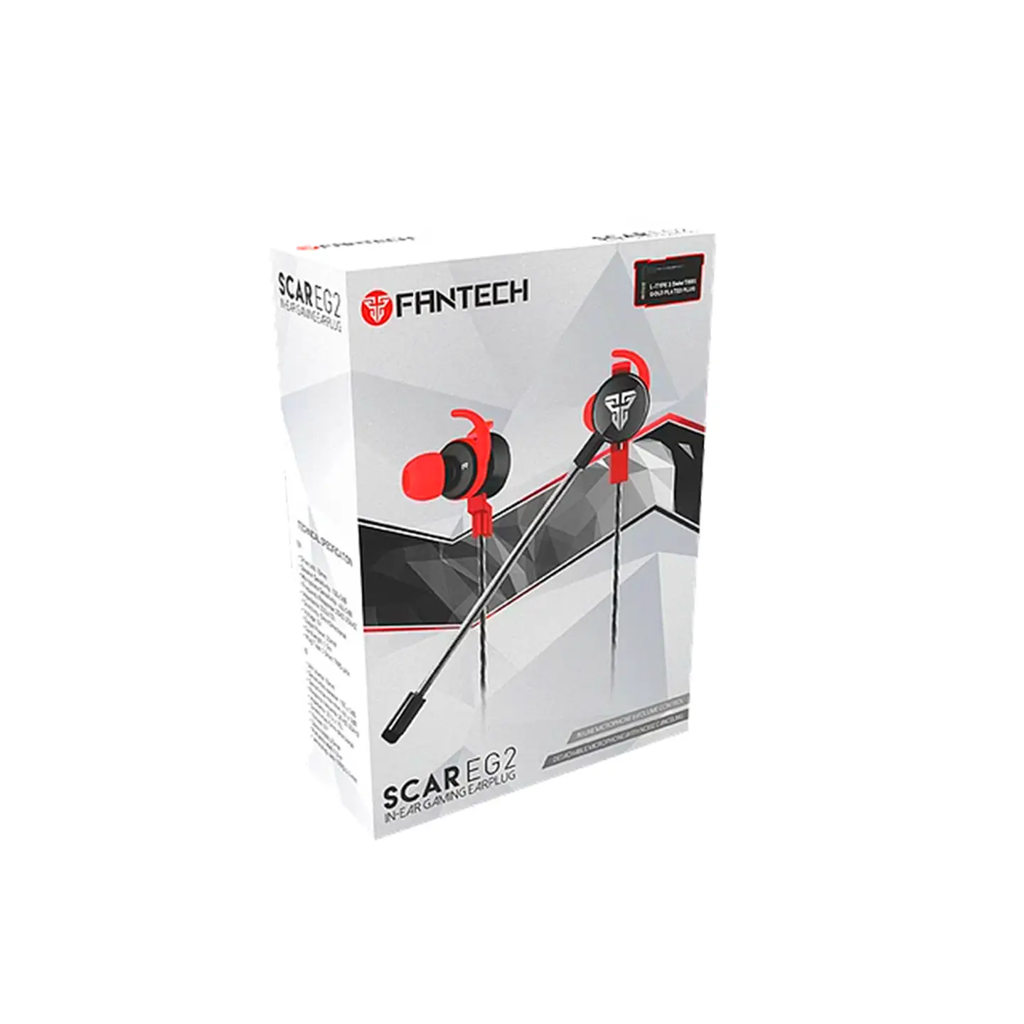 Audífonos Gamer HeadSet Fantech EG2 SCAR XBOX/Ps/Nintendo/Pc 6