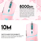 Mouse Gamer Progamable Fantech Crypto VX7 Sakura, 8.000 DPI - Miniatura 4