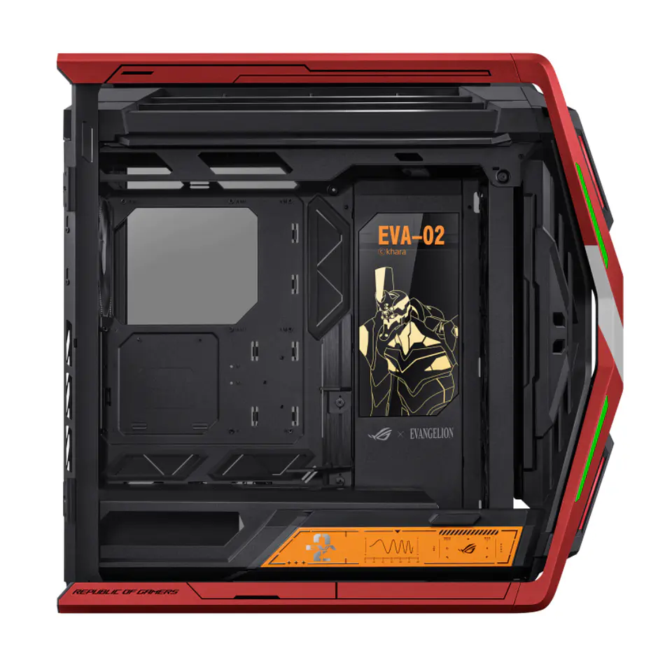 Gabinete Gamer ASUS ROG Hyperion GR701 EVA-02 EATX Full Tower 4