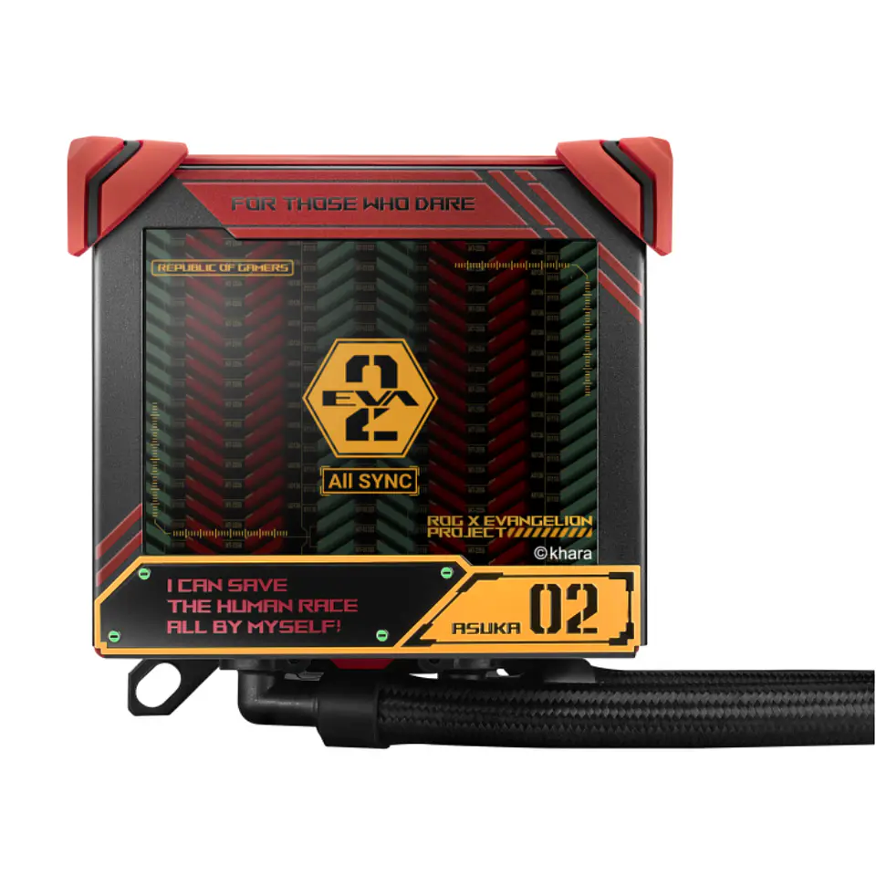 Refrigeración Líquida ASUS ROG Ryujin III 360 ARGB EVA-02 Edition 4