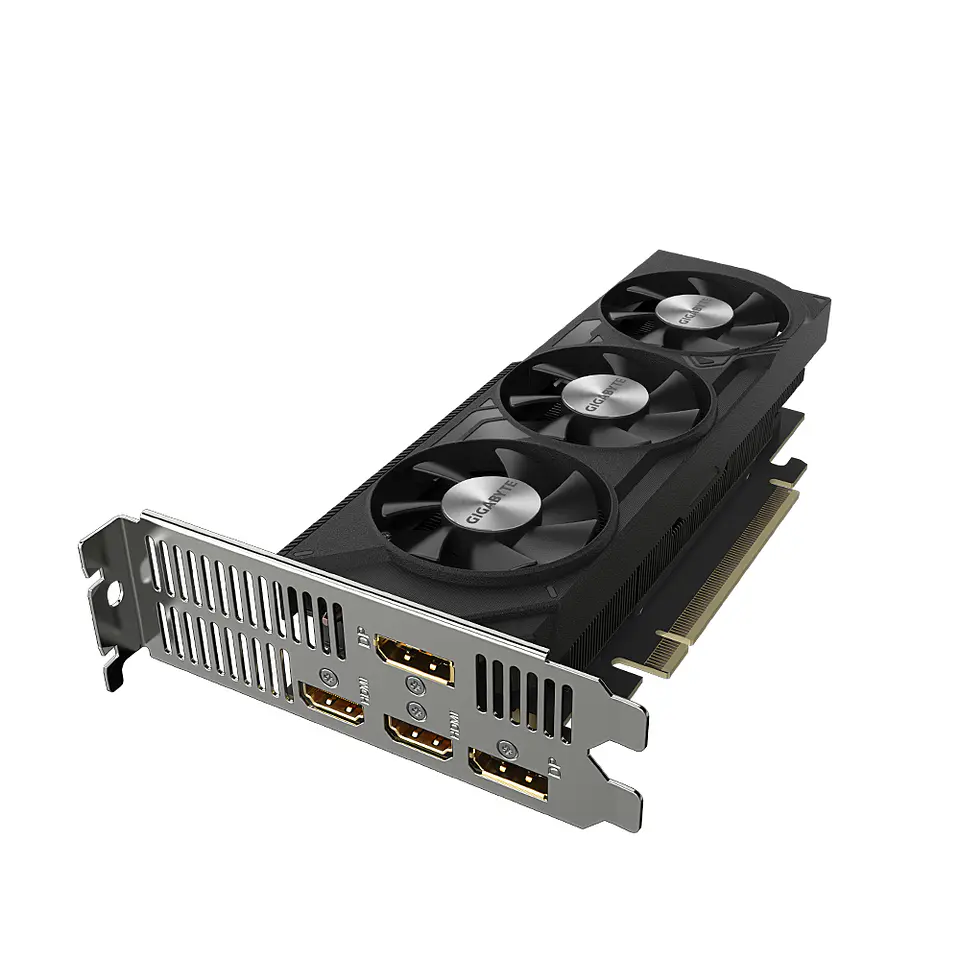 Tarjeta Gráfica  Gigabyte GeForce RTX 4060 OC Low Profile 8G [GV-N4060OC-8GL] 4