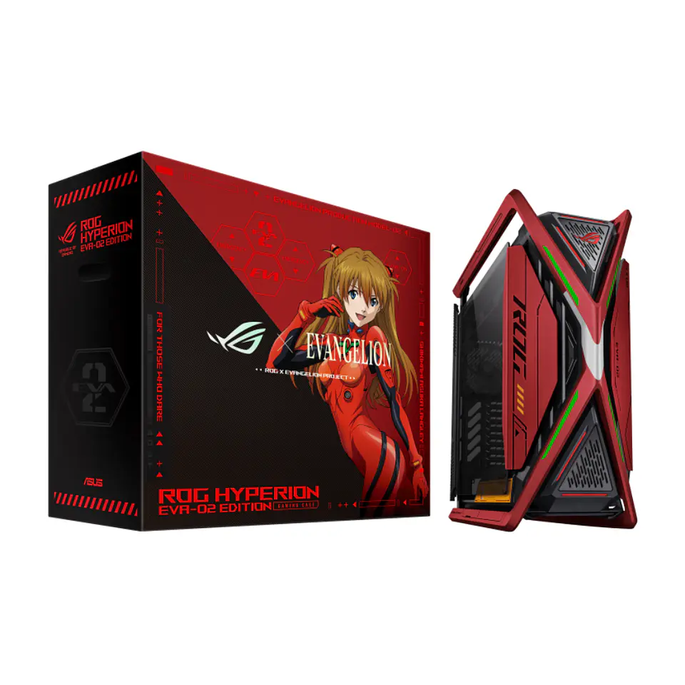 Gabinete Gamer ASUS ROG Hyperion GR701 EVA-02 EATX Full Tower 9