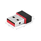Adaptador Antena Wifi Usb, frecuencia 2.4ghz 802.11 B/g/n, velocidad 300mbps - Miniatura 5