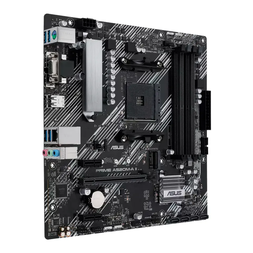 Placa Madre Asus Prime A520M-A II/CSM (AM4, DDR4 2133/4800MHz, M.2, microATX) 3