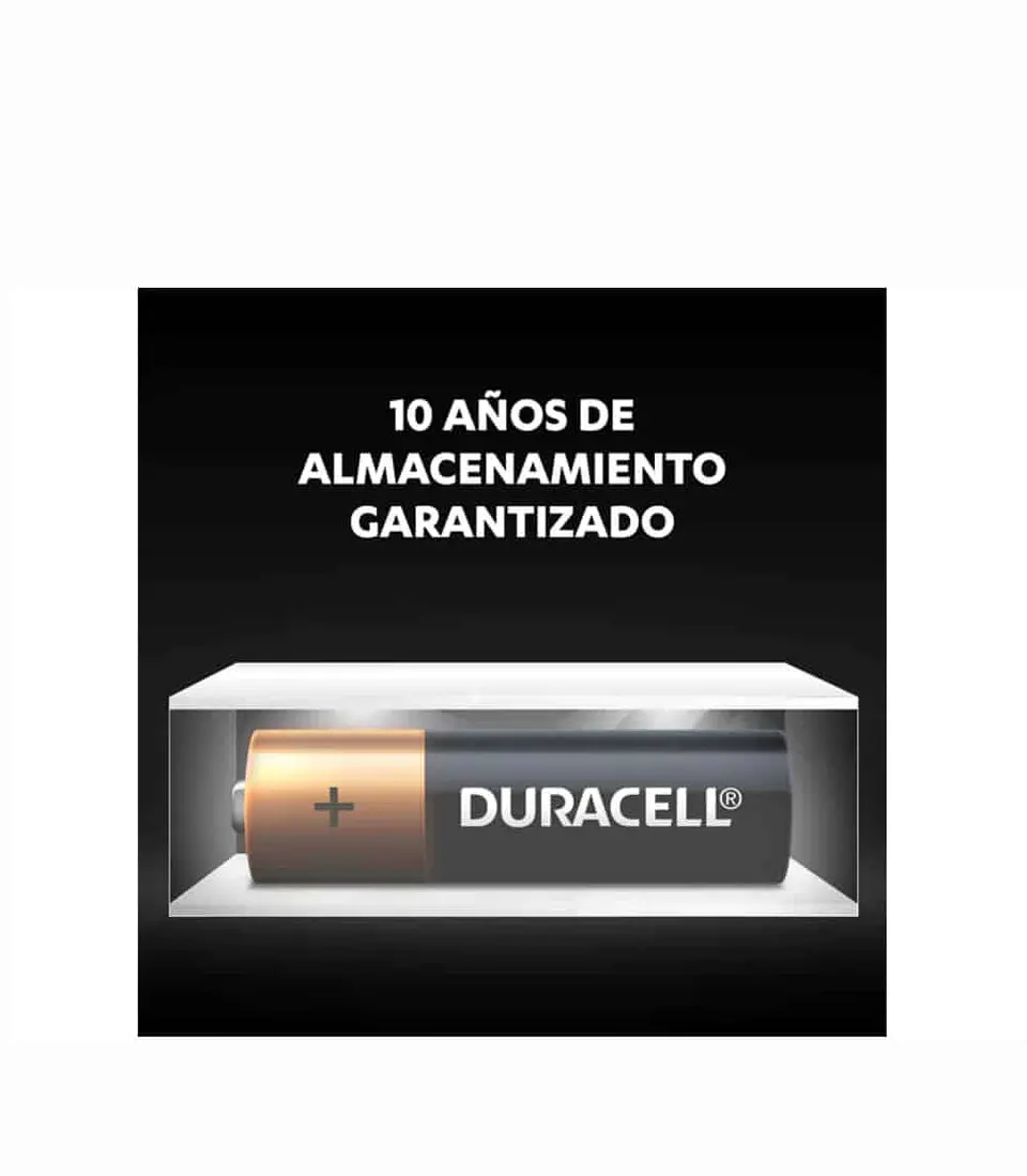 Tira de pilas Duracell AA – 6 unidades 4