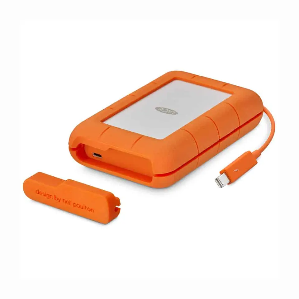 Disco duro externo Lacie Rugged USB-C Thunderbolt - 2TB 1