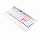 Teclado Redragon gamer mecánico Yama White K550W-SP - Miniatura 3