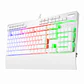 Teclado Redragon gamer mecánico Yama White K550W-SP - Miniatura 5