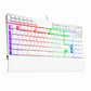 Teclado Redragon gamer mecánico Yama White K550W-SP - Miniatura 6