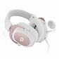 Audífono Redragon gamer Zeus H510W - Blanco/Rosa - Miniatura 2