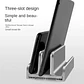 Soporte Base Vertical Acero Para Mac Macbook Notebook Vanto - Miniatura 3