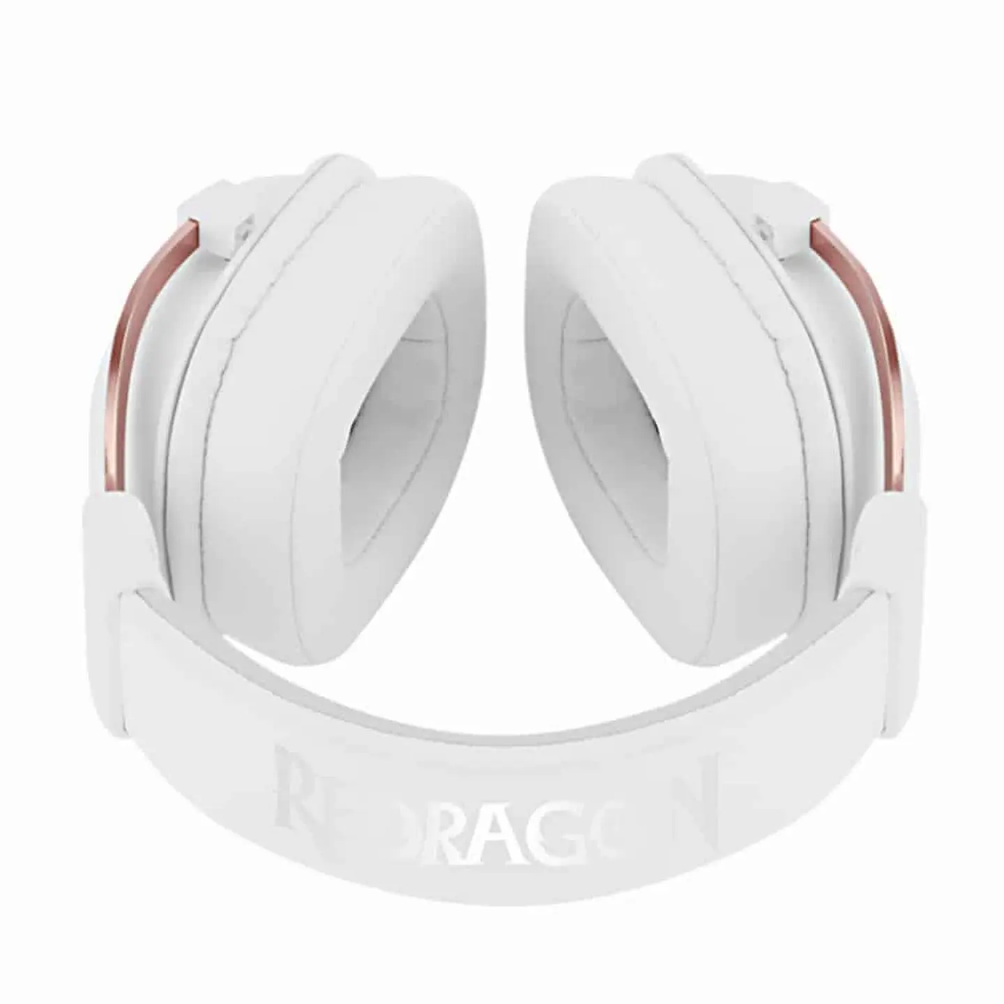 Audífono Redragon gamer Zeus H510W - Blanco/Rosa 7