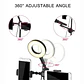 Kit Streamer con aro de luz, porta micrófono y smarphones - DBSC056 - Miniatura 3
