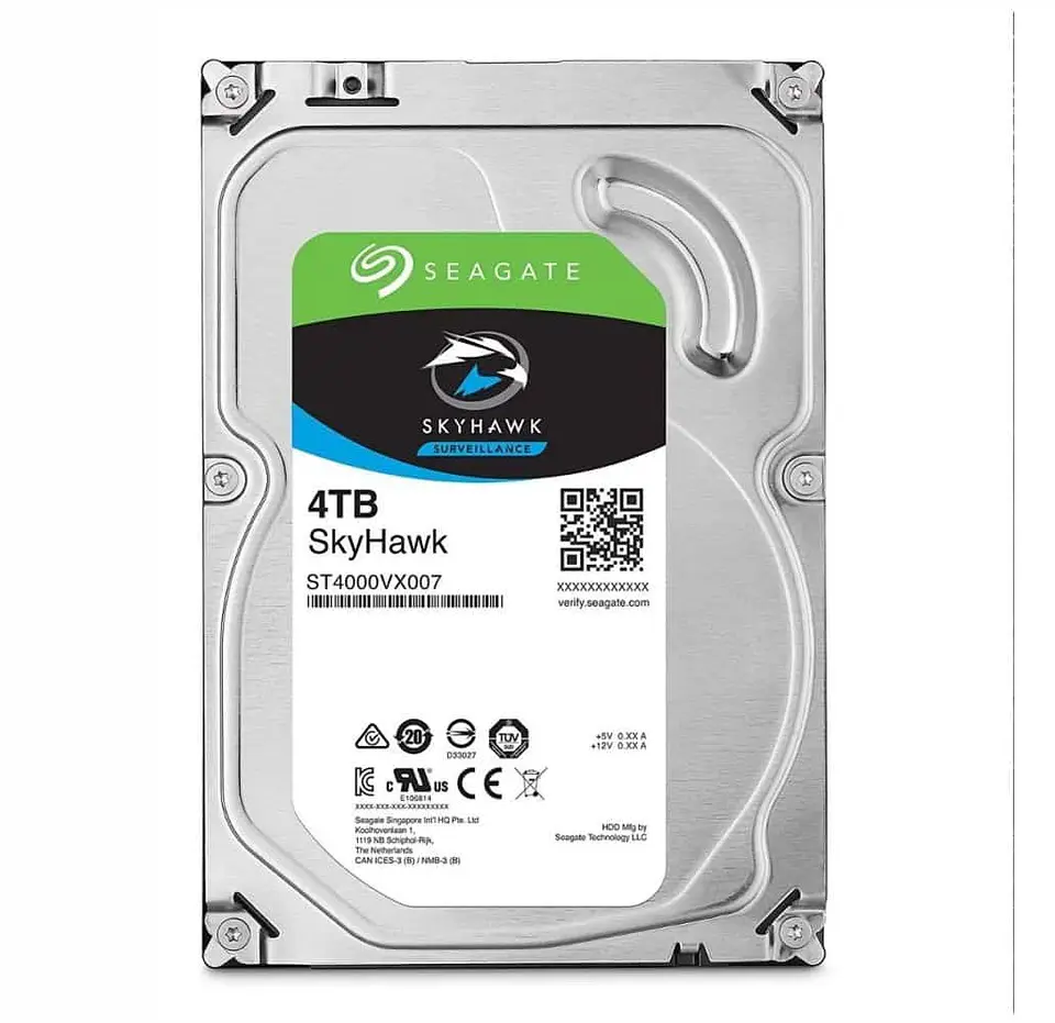 Disco duro interno Seagate Skyhawk 4TB, 3.5