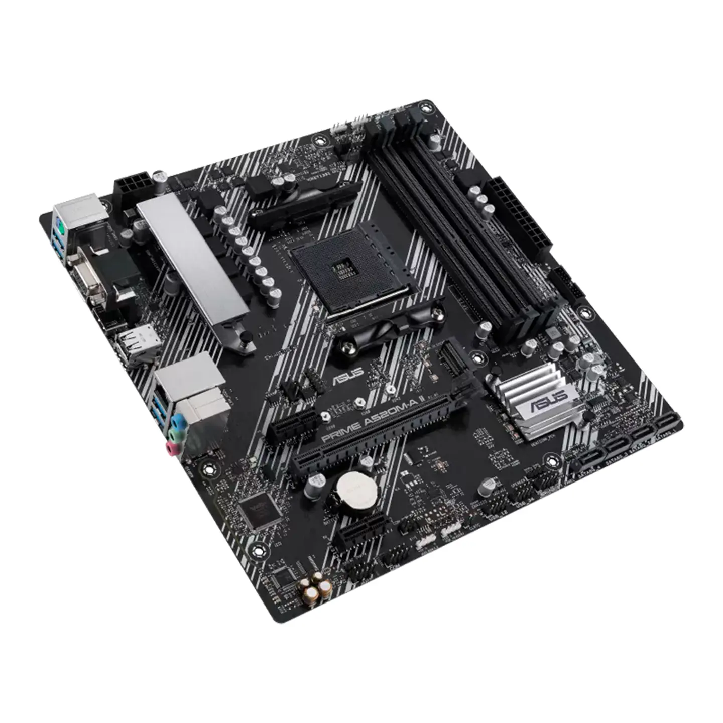 Placa Madre Asus Prime A520M-A II/CSM (AM4, DDR4 2133/4800MHz, M.2, microATX) 5
