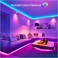 Tira de luz Led RGB bluetooth, 5m multicolor, incluye control - Miniatura 4