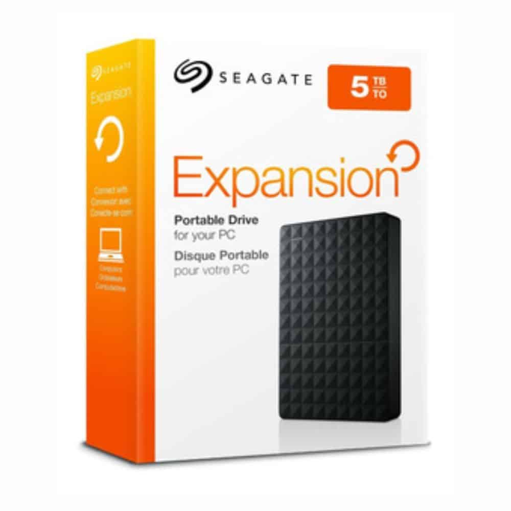Disco Duro Seagate 5TB USB 3.0 2.5 Expansión Negro