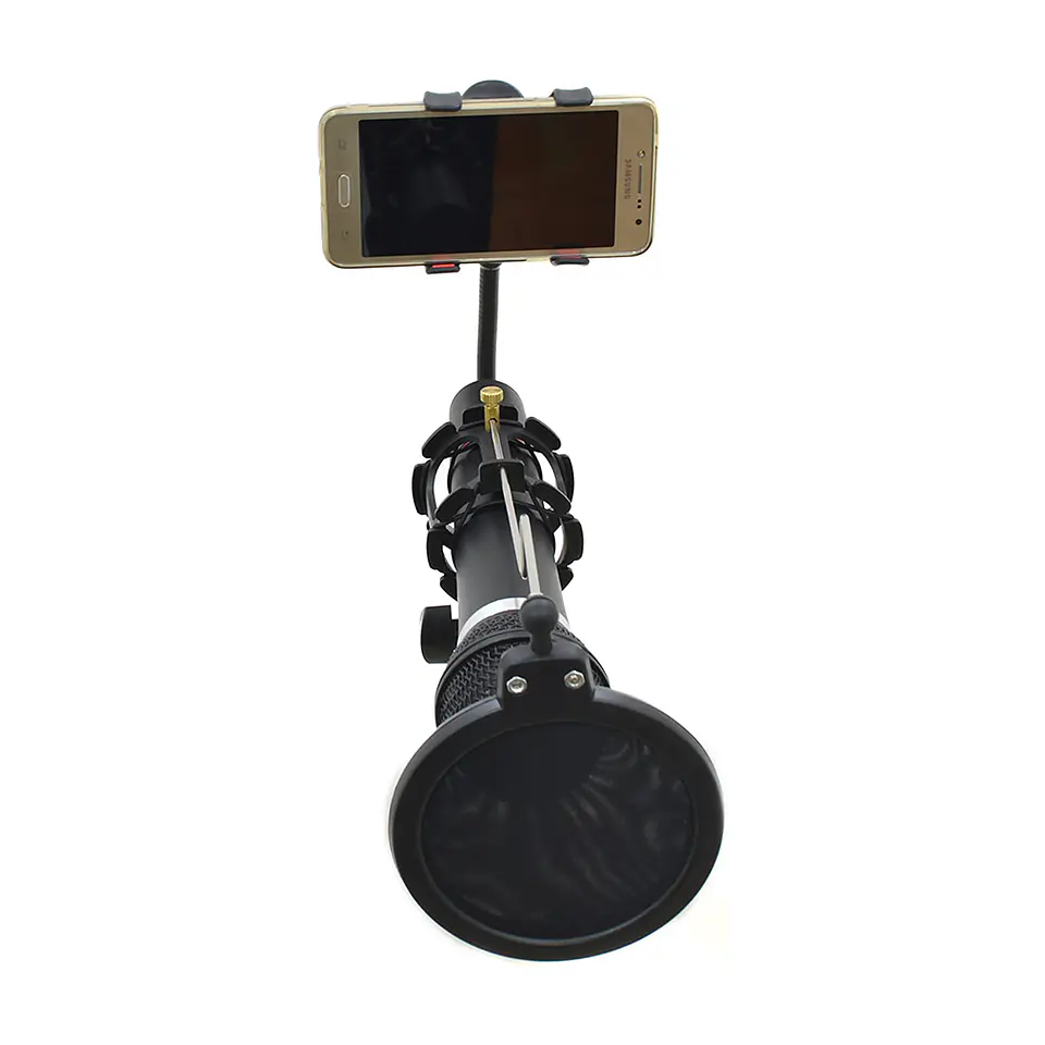 Soporte De Mesa Para Smartphone Y Micrófono - Streaming 5