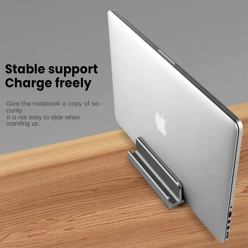 Soporte Base Vertical Acero Para Mac Macbook Notebook Vanto 4