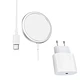 Cargador Inalámbrico Para iPhone 11/12/13 + Adaptador 20 Watt - Miniatura 1