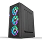 Gabinete Gamer ATX, Diamond Design RGB - Sin Cooler - Miniatura 3