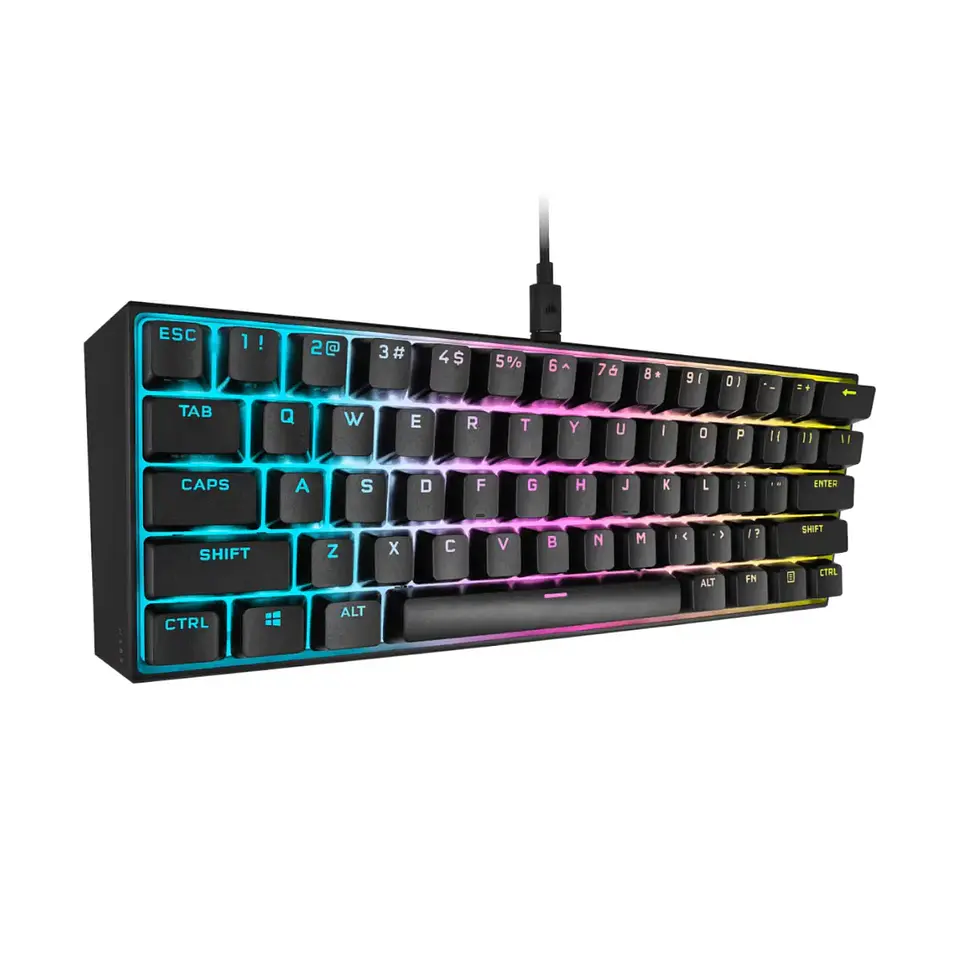 Teclado Gamer Crosair K65 Mini Cherry Mix Speed 60% RGB Negro 2