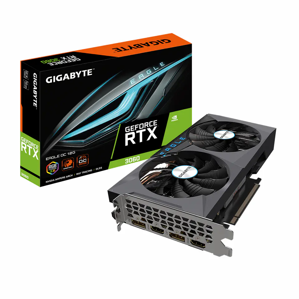 Tarjeta de Video Gráfica Gigabyte GeForce RTX 3060 EAGLE OC 12G (rev. 2.0) 1