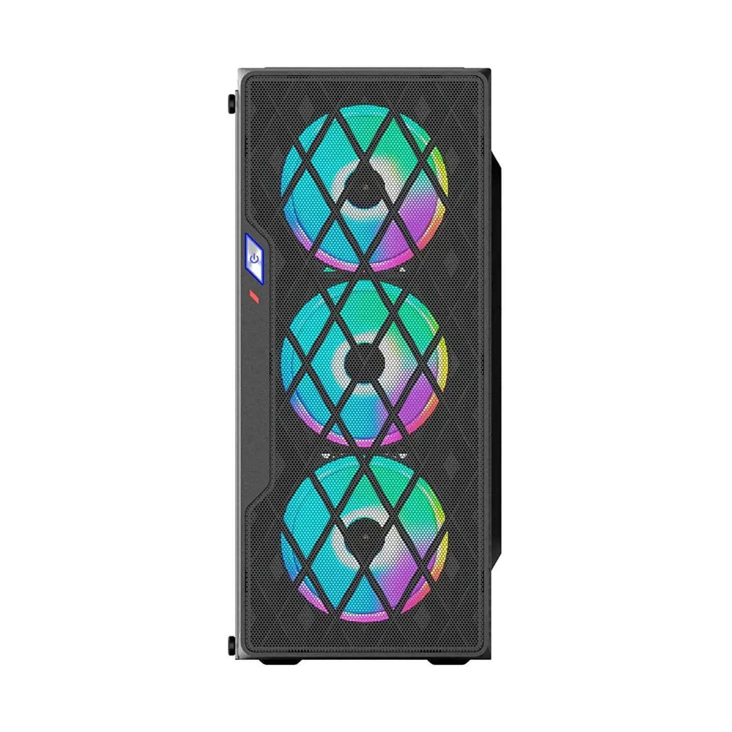Gabinete Gamer ATX, Diamond Design RGB - Sin Cooler 4