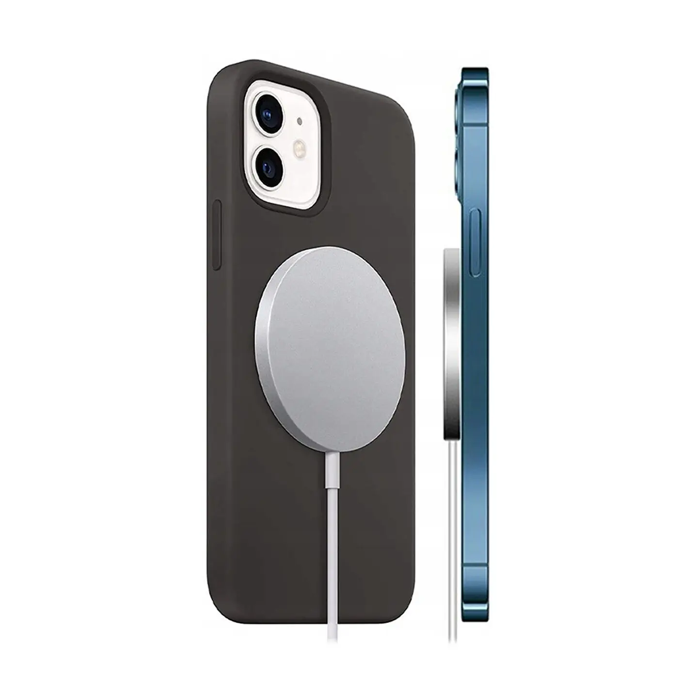 Cargador Inalámbrico Para iPhone 11/12/13 + Adaptador 20 Watt 4
