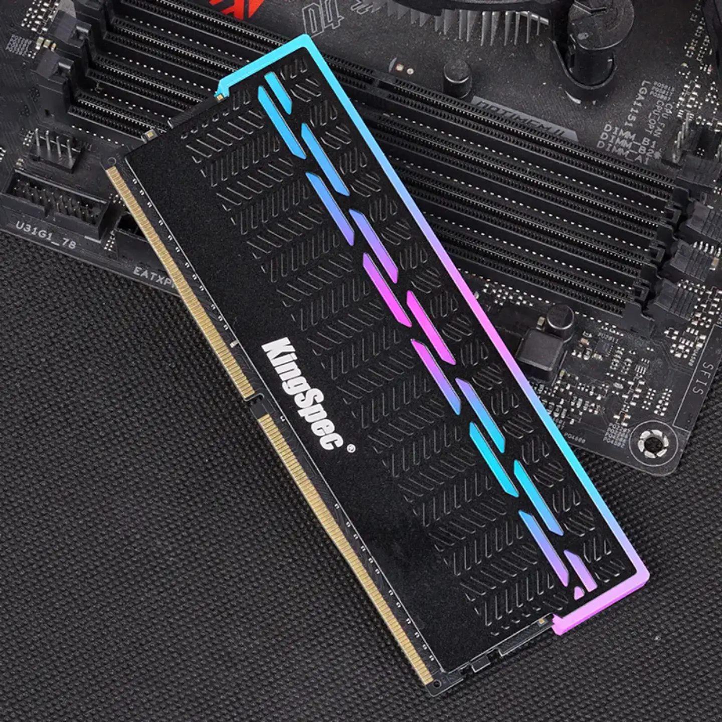 Memoria RAM KingSpec DDR4 16GB 3200mhz RGB para PC 4