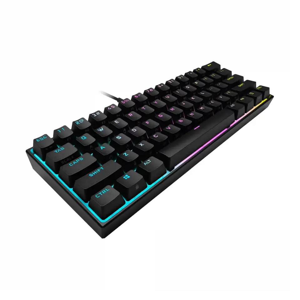 Teclado Gamer Crosair K65 Mini Cherry Mix Speed 60% RGB Negro 4
