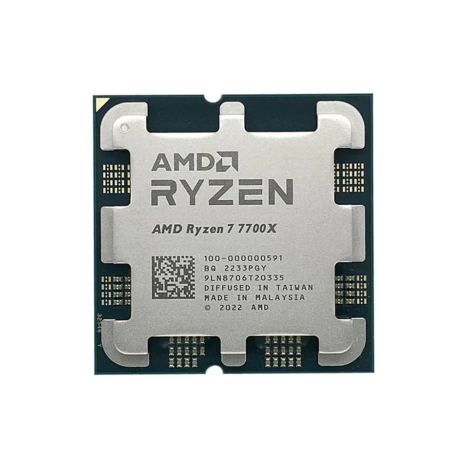 Procesador AMD Ryzen 7 7700X, 4.5GHz, 8 Núcleos / 16 Hilos, Socket AM5 2