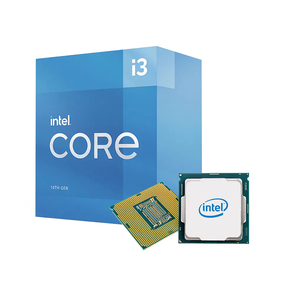 Procesador Intel Core i3-10105 Comet Lake (LGA1200, 4 Cores, 8 Hilos, Gráficos U 1