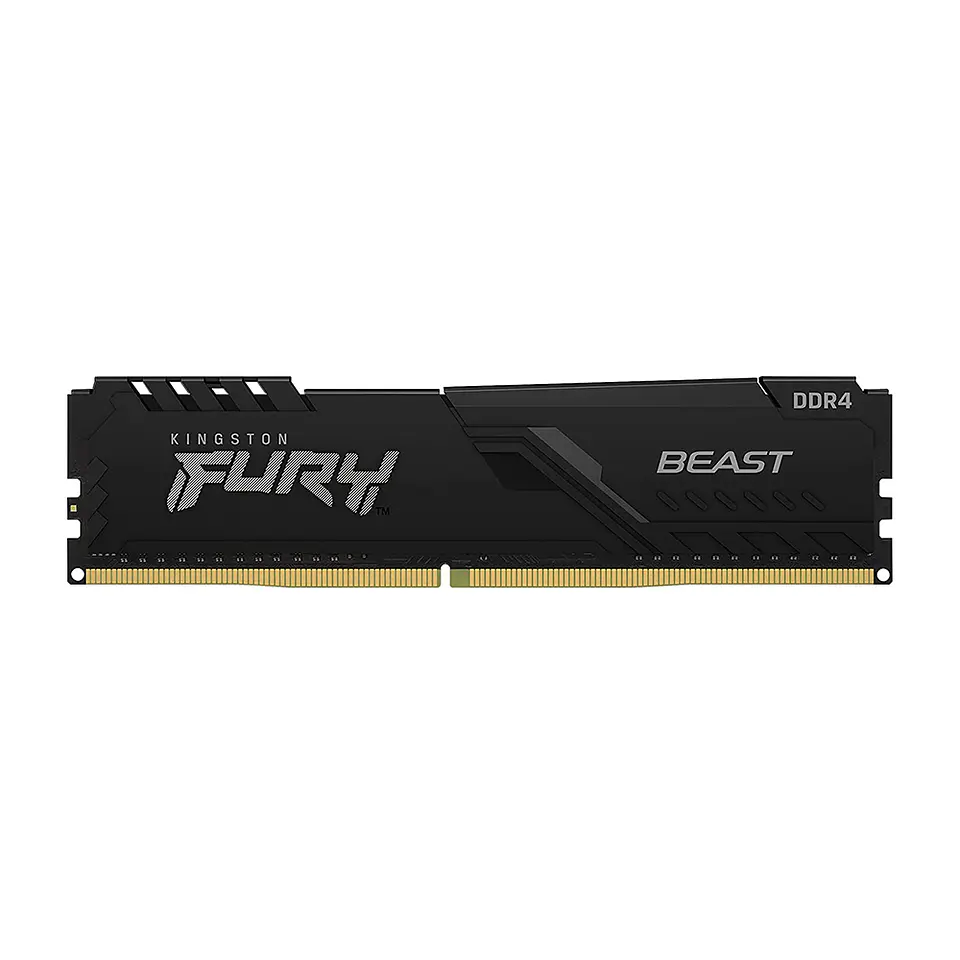 Memoria RAM Kingston Fury Beast de 8GB (DDR4, 3200MHz, CL16, DIMM) 1