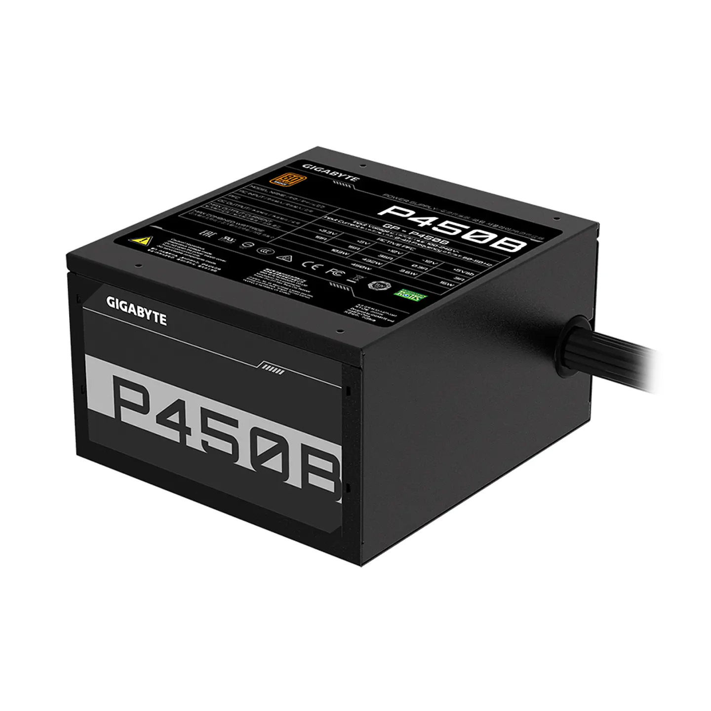 Fuente de Poder Gigabyte GP-P450B (450 W) 80PLUS Bronze 5
