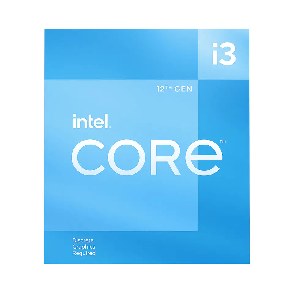 Procesador Intel Core i3-12100F Alder Lake (LGA1700, 4 Cores, 8 Hilos, 3.30/4.30 1