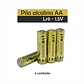 Pack Pila Alcalina AA De Alta Calidad 4 Unidades Lr6 1,5v - Miniatura 1