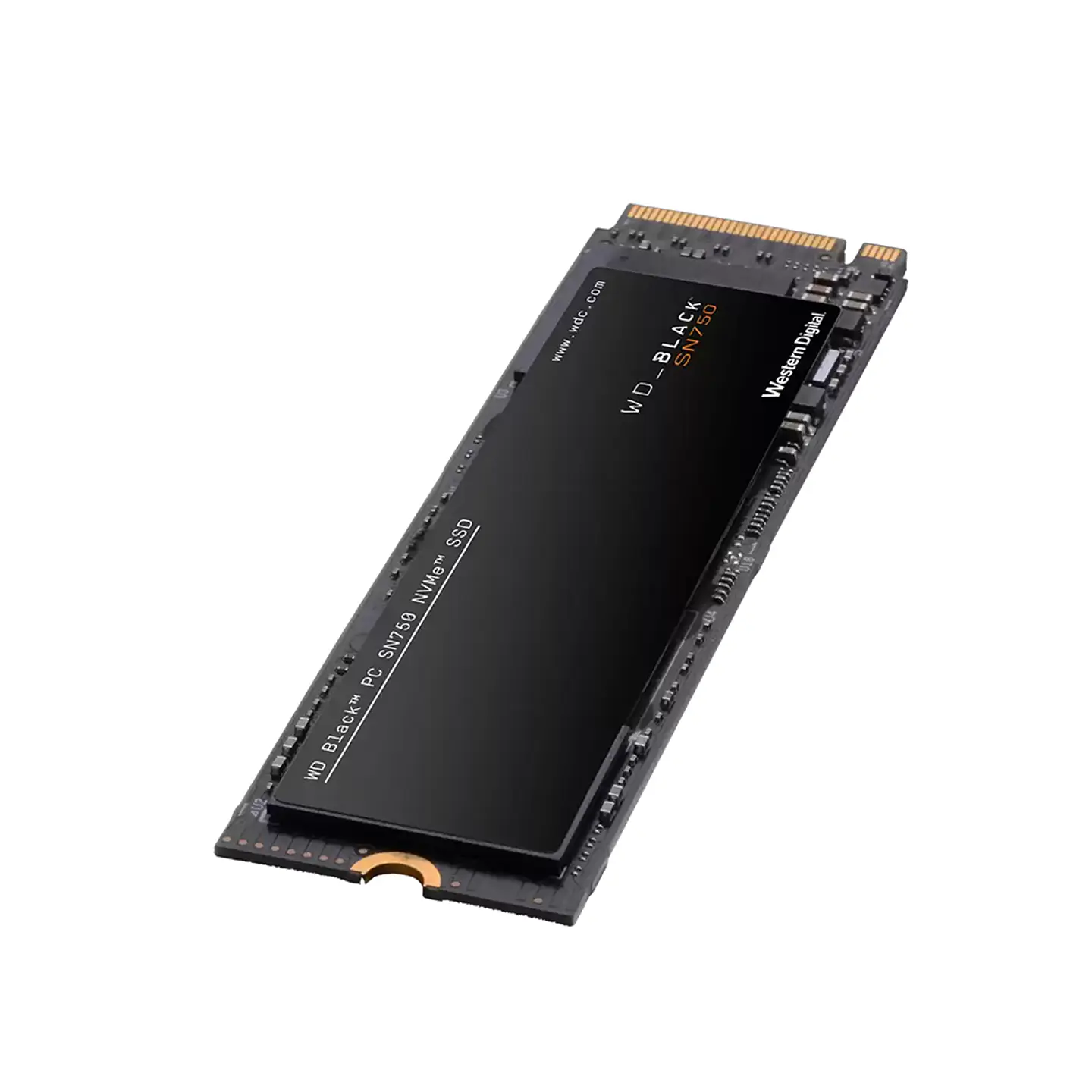 Disco Sólido WD Black SN750 - 500GB (NVME, PCIe Gen3, M.2 2280), WDS500G3X0C 2