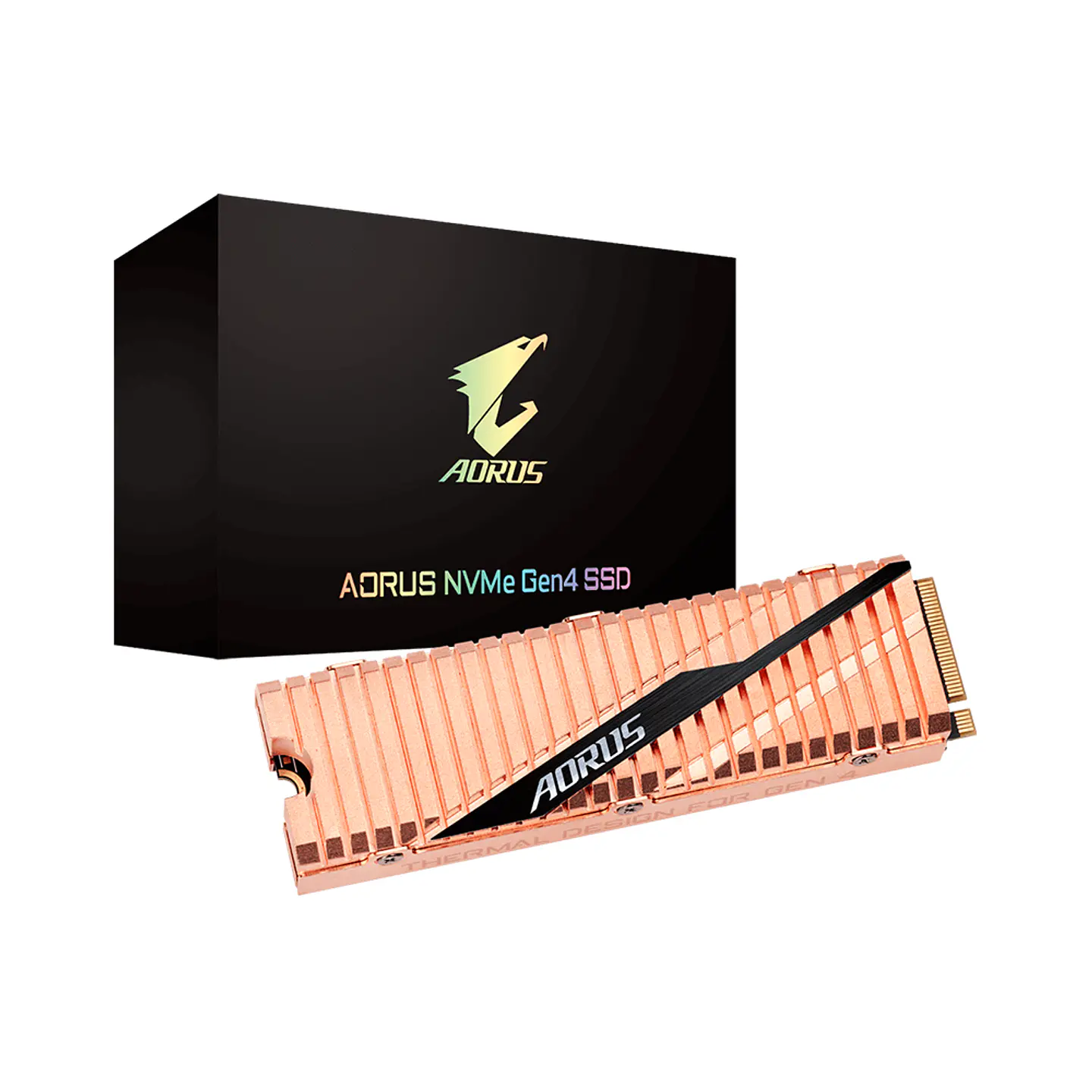 Disco Sólido SSD AORUS Gen4 de 500GB, Para PC y PS5 1