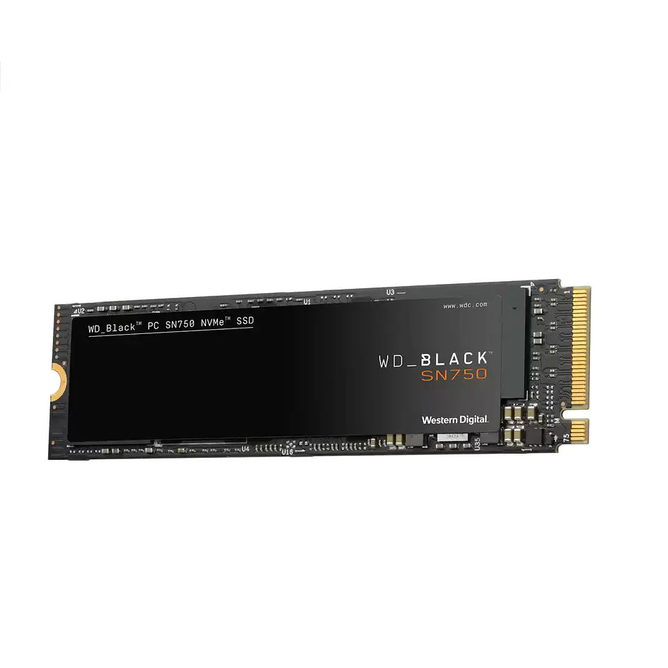 Disco Sólido WD Black SN750 - 500GB (NVME, PCIe Gen3, M.2 2280), WDS500G3X0C 3