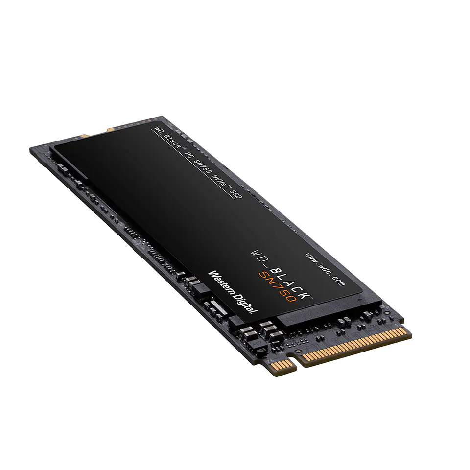Disco Sólido WD Black SN750 - 500GB (NVME, PCIe Gen3, M.2 2280), WDS500G3X0C 4