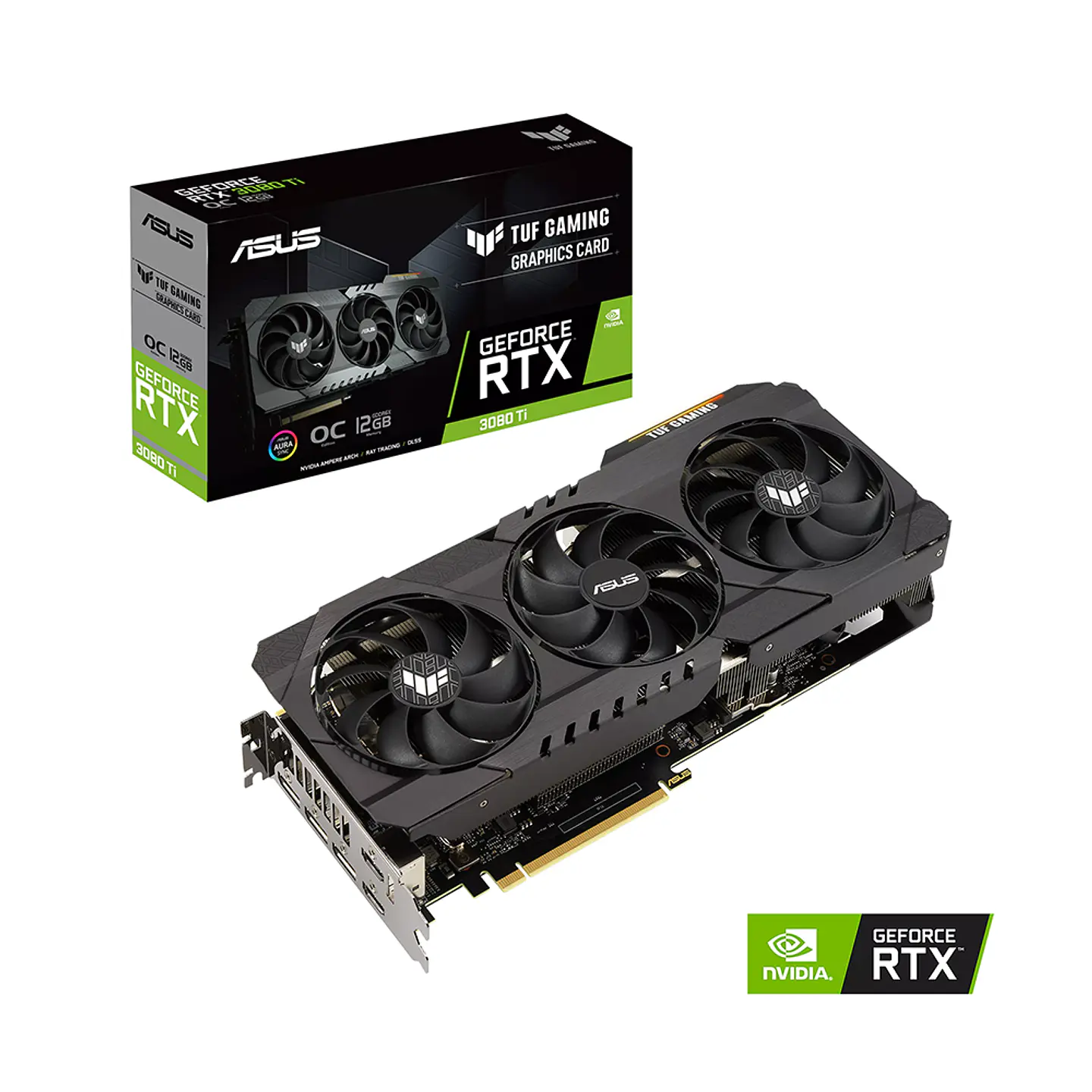 Tarjeta de Video ASUS TUF Gaming GeForce RTX3080TI OC Edition - 12GB GDDR6X 1