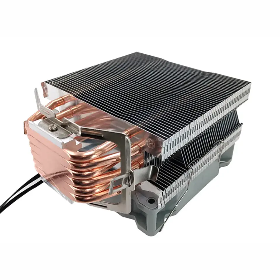 Disipador para CPU con Base 6 tubos de Cobre, RGB, Intel/AMD 7