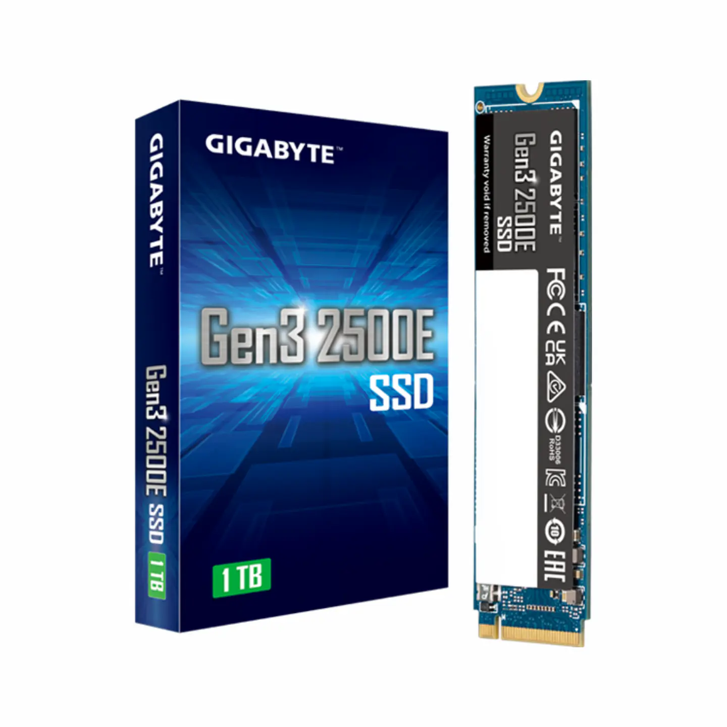 Disco sólido SSD GIGABYTE Gen3 2500E - M.2 (2280) - 1TB 1