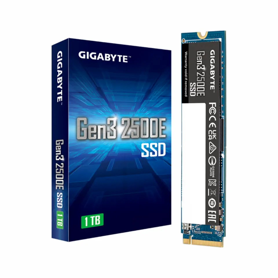 Disco sólido SSD GIGABYTE Gen3 2500E - M.2 (2280) - 1TB 1
