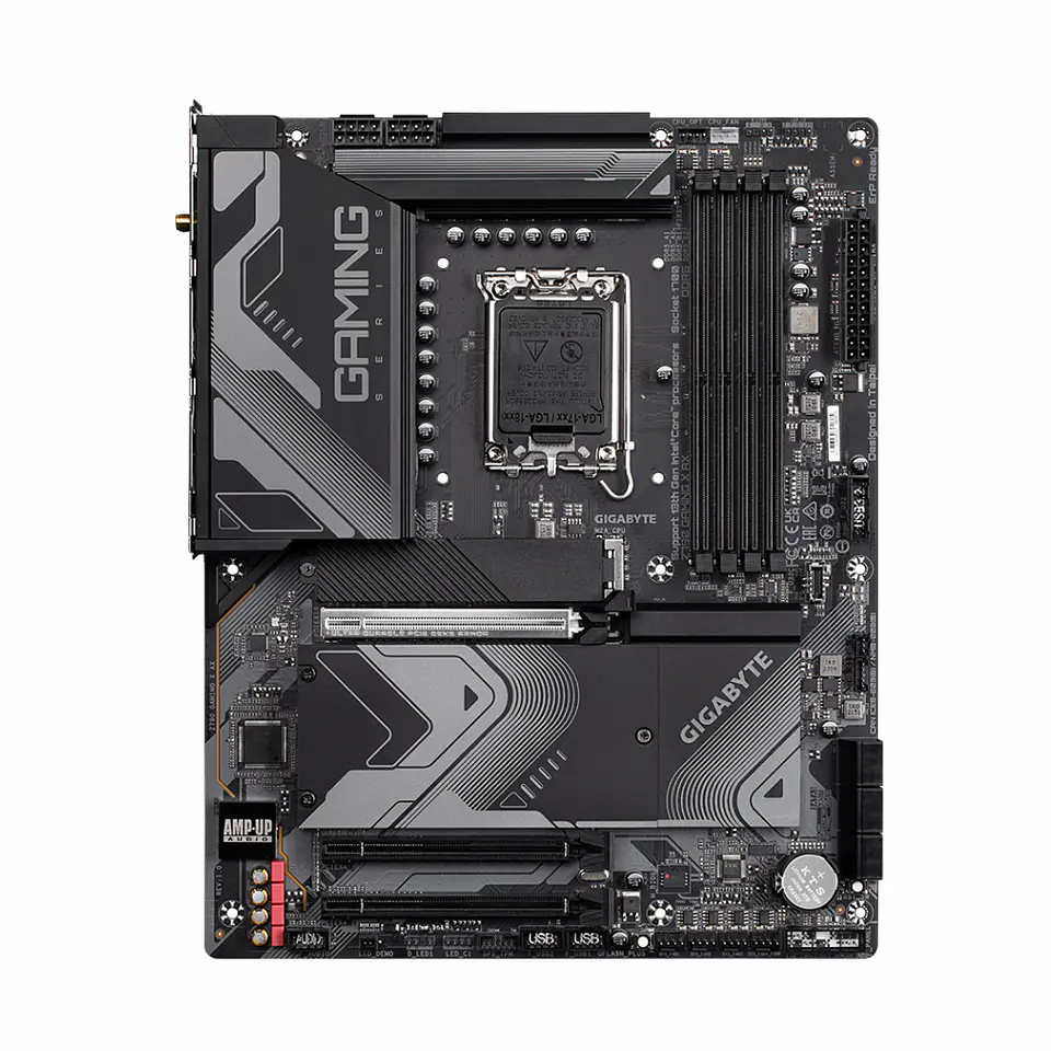 Placa Madre Gigabyte Z790 GAMING X-AX, Socket LGA 1700, ATX, DDR5, M.2, PCIe 5.0 2