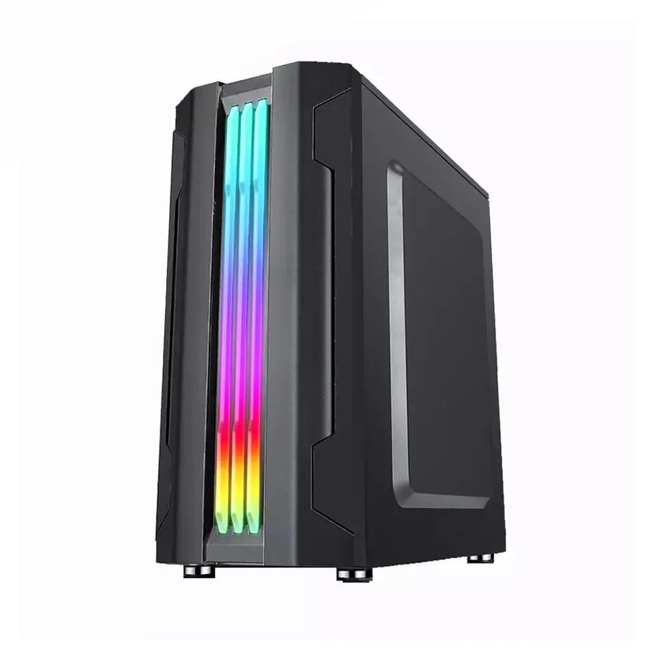 Gabinete Gamer Krisper Pro Vidrio Templado Atx, Micro Atx - 3 ventiladores RGB 2