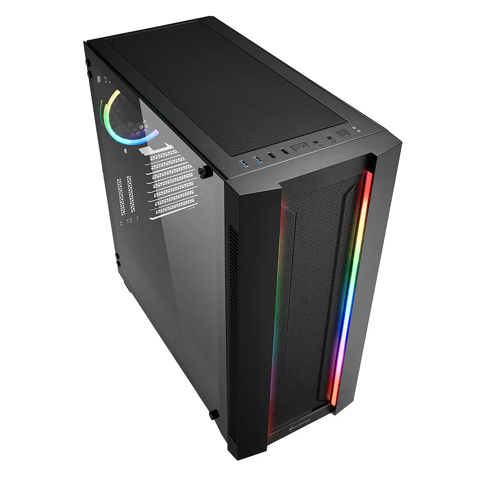Gabinete Gamer Sharkoon Elite Shark CA200M (Mini-ITX, Micro-ATX, ATX, E-ATX) 2