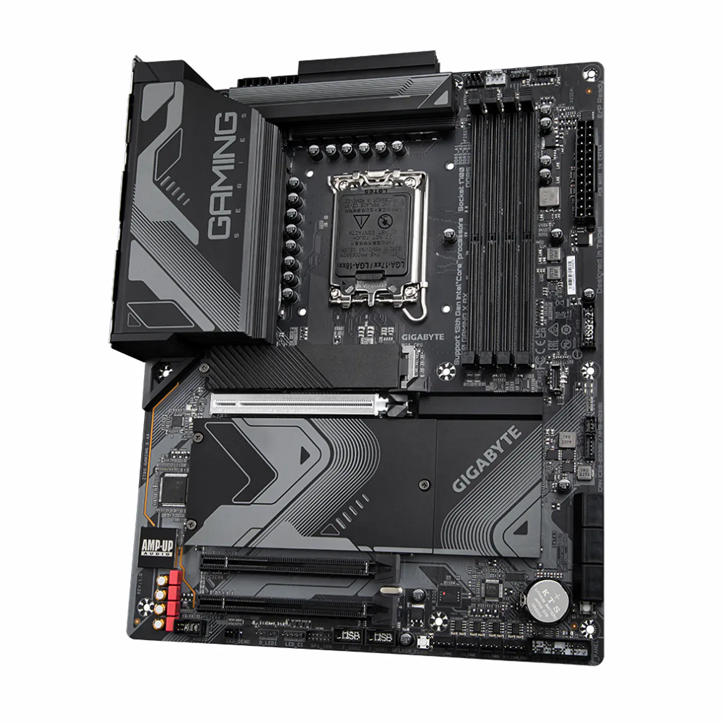 Placa Madre Gigabyte Z790 GAMING X-AX, Socket LGA 1700, ATX, DDR5, M.2, PCIe 5.0 3