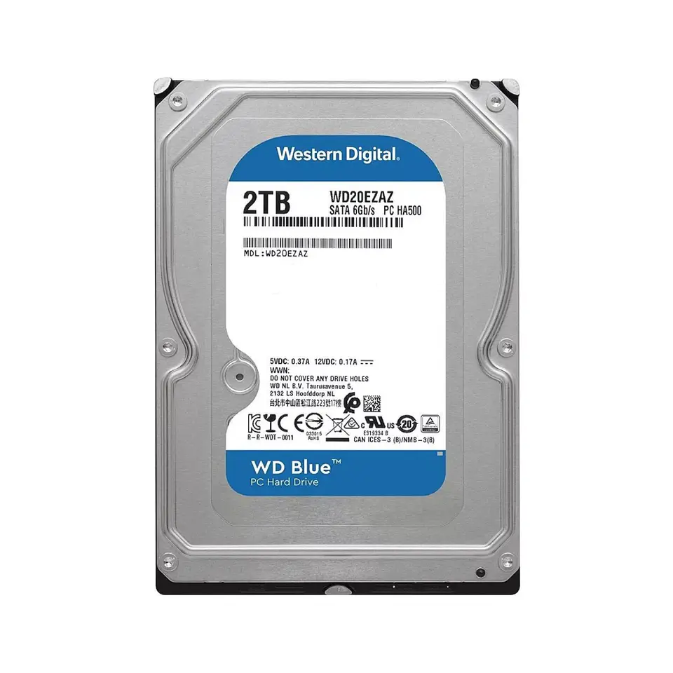 Disco duro Western Digital Blue WD20EZAZ 2tb 5400rpm 256mb SATA3 2